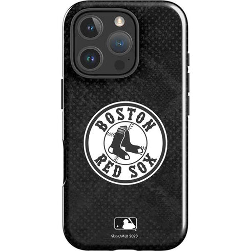 MLB Boston Red Sox Dark Wash iPhone 16 Pro Impact Case